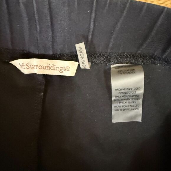 Soft Surroundings Black Leggings Small - Picture 2 of 4